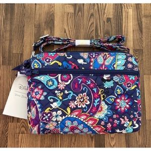 Vera Bradley Triple Compartment Crossbody Disney Sensational Six Purse NWT